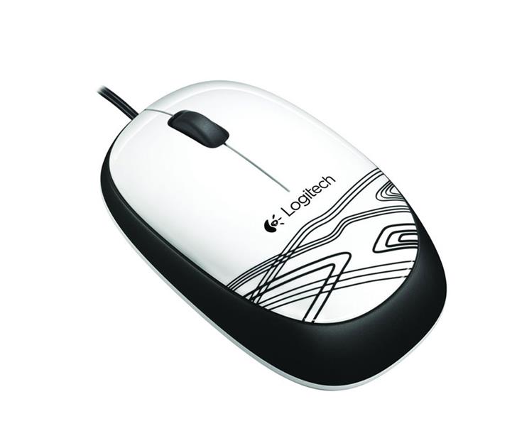 Mouse Logitech M105 Corded Optical DPI 1000 (White) (910-002932)